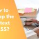 How to wrap the div text in CSS