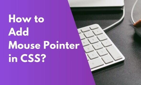 CSS - How to Add Mouse Pointer? - Life in Coding