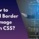 How to Add Border to Image with CSS