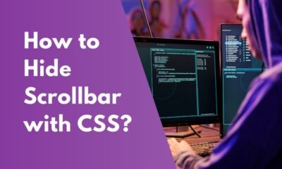 How to hide scrollbar with css